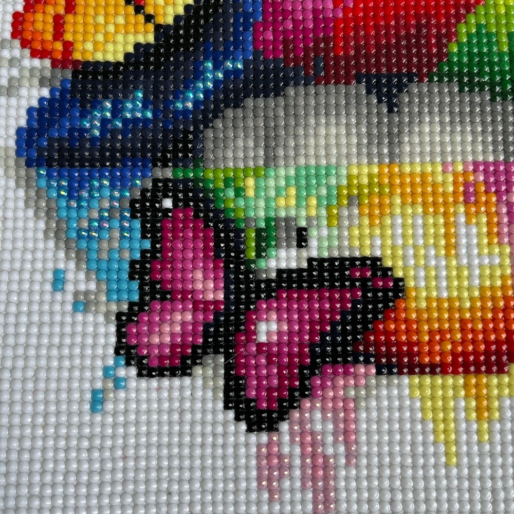 COMPLETED Butterfly Kiss Diamond Dotz - Picture 2 of 4
